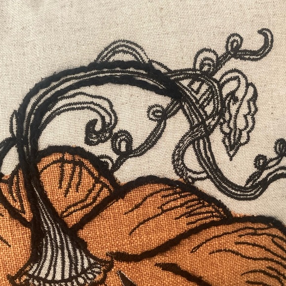 Target Threshold 2023 Halloween Pumpkin & Spider Pillow - Picture 3 of 7